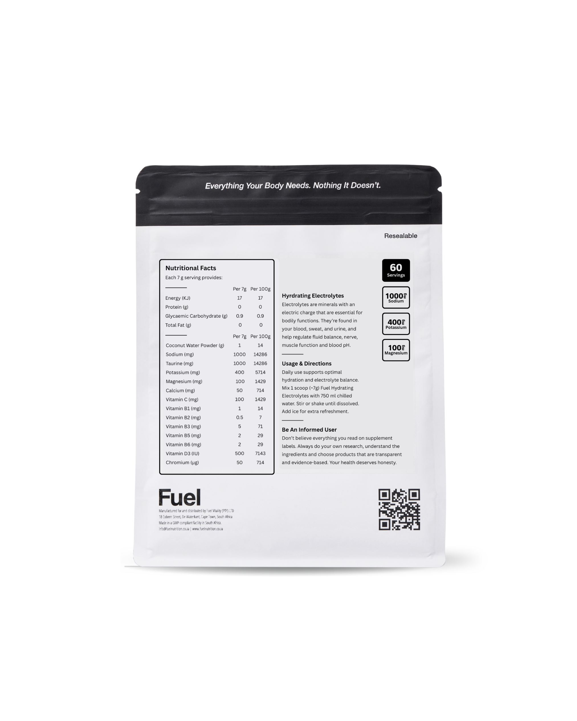 Hydrating Electrolytes