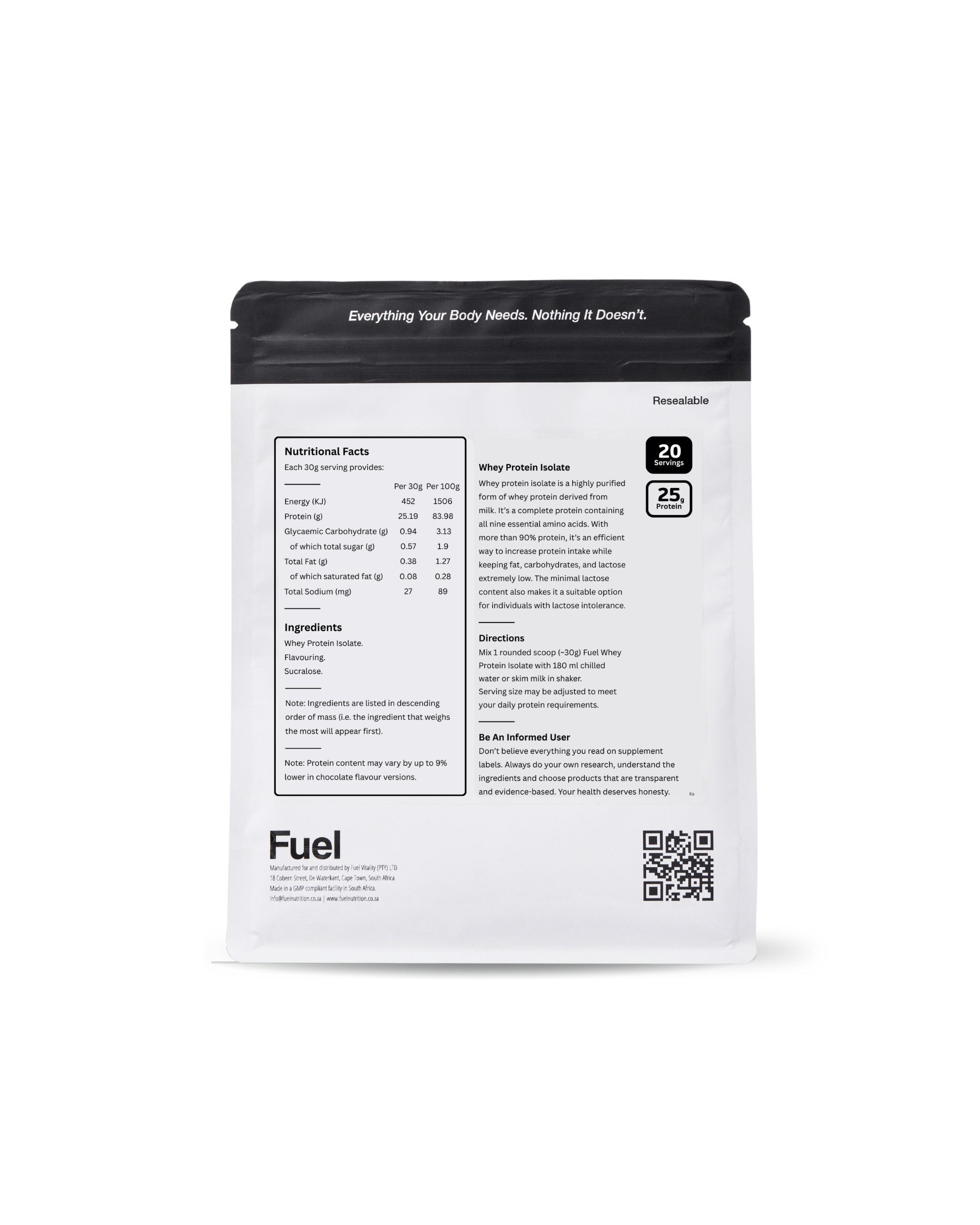 Whey Protein Isolate